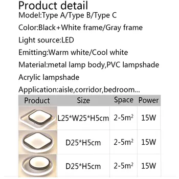Moderne Loft Lampe Til Hjemmet Led Glans Lille Lampe Lysekrone I Loftet Lys Til Soveværelse Korridor Lys Balkon Lys Armaturer