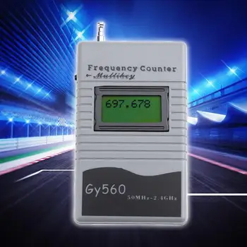 Display Digital timetæller Induktiv timetæller GY560 Frekvens Counter Meter for 2-Vejs Radio Transceiver GSM-Bærbare