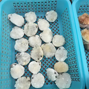 Nye ankomst naturlig krystal klynge perler Pindsvin reiki healing perle håndlavet krystal dyr engroshandel