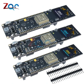 0.96 tommer OLED LCD-Display ESP32 ESP-32 ESP8266 CP2102 WiFi Bluetooth-Modul 18650 Lithium Batteri Development Board for Arduino