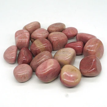 Naturlige Pink Rhodonite Væltede Sten, Ædelsten Rock-Mineral Krystal Healing, Chakra, Meditation Feng Shui Indretning Samling