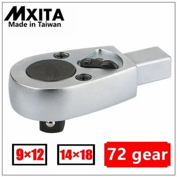 MXITA MXITA Åbne momentnøgle skralde sæt hoved-værktøjer 9X12 14X18