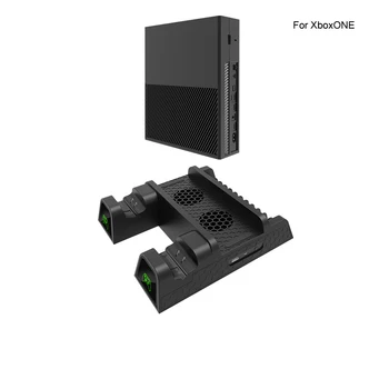 Ventilatoren Lodret Oplader Stå, Xbox Køleplade Base For En Xbox /S/ XPro Tilbehør Dual Controller Dock Oplader