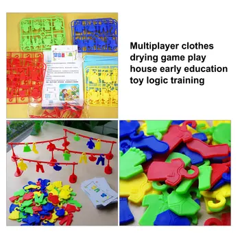 Multiplayer Tøj Konkurrencen Spille Tidlige Uddannelse Legetøj Logik Uddannelse Undervisningen Interaktiv Party Board Game