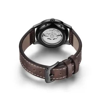 RUIMAS Movt MIYOTA 8215 Mænd Watch Mode Multifunktion Automatisk Lysende Safir Mekaniske Mand Håndled Ure Reloj Hombre