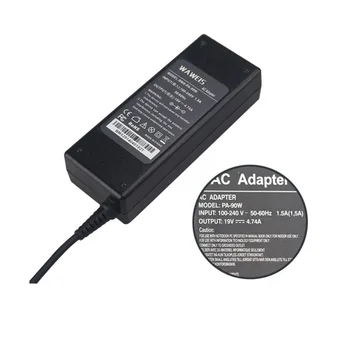 19V 4.74 EN AC-Strømforsyning til Notebook-Adapter Oplader Til ASUS Bærbare A46C X43B A8J K52 U1 U3 S5 W3 W7 Z3 For Toshiba/HP Notbook