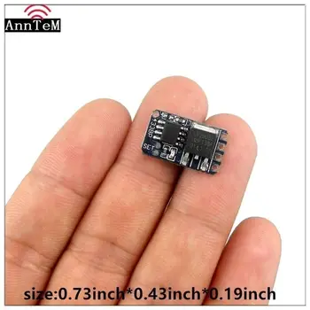 Trådløs fjernbetjening switch Mini lille 433mhz rf-sender-modtager 3,7 v 5v 9v 6v 12 Batteri kredsløb micro Controller