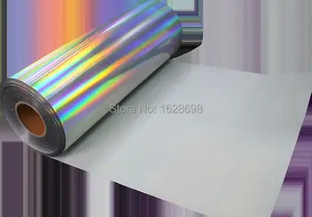 Speacial farve CDH-19 spektrum af hologram Hot sell hologram heat transfer vinyl/tøj overføre film til tøj