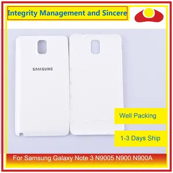 10stk/masse Til Samsung Galaxy Note 3 N9005 N900 N900A N900T N900V N900S Boliger Batteri Døren Bag bagcoveret Tilfælde Chassis Shell