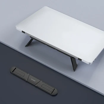 Bærbare Laptop Stand Sammenklappelig Base Notebook Stand til Macbook-Computer Holder til Bærbare computere, Køling Beslag Riser
