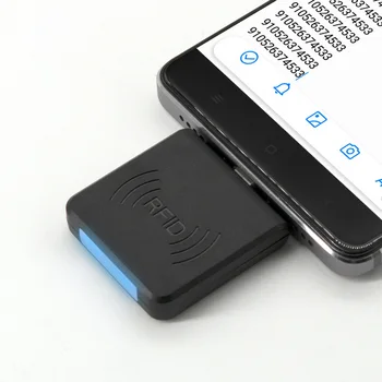 Bærbare Mikro-USB-Interface NFC IC-Kort Mini RFID-Læser til Android Mobiltelefon