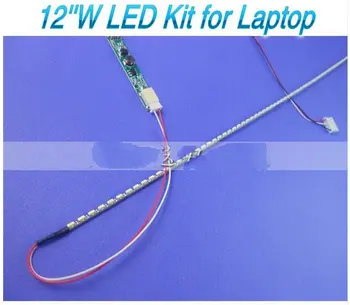 2stk x Universal Udskiftning 12 tommer bred LED-Baggrundsbelysning Strip Kit Opdatering LCD-Panel Skærm Laptop til LED-270mm