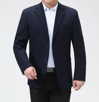 Forår og efterår uld jakkesæt mænd business casual høj kvalitet, design blazer masculino slim fit mænd habitjakke casaco masculino