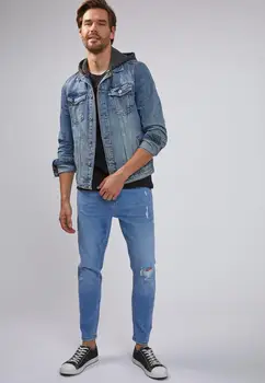 DeFacto Efteråret Mand Denim Gulerod Fit Jeans Streetwear Æstetiske Bukser Bomuld Elastisk Mode Nye Sæson-S5475AZ20AU