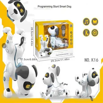 RC Smart Robot Hund Legetøj Programmering af Intelligent Taler Walking Robot Hund Toy Fødselsdag Julegave Legetøj For Børn