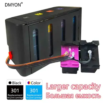 DMYON 301 CISS Bulk Kompatibel Blæk for HP til Deskjet 1050 2050 2050s 3050 4500 4502 4504 5530 5532 5539 Printer Blækpatron