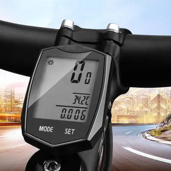 Mini GPS-cykelcomputer med Trådløse Cykling Cykel Computer Regntæt Vandtæt Cykel Speedometer Kilometertæller Digitalt LCD-Sats