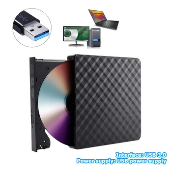 Eksterne DVD-Drev Optisk Drev USB3.0 DVD-Brænder, - Optager CD/DVD-ROM, CD-RW Ekstern Optisk Drev til Bærbare PC