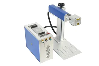 30W 150x150mm uafhængige fiber laser mærkning maskine til metal
