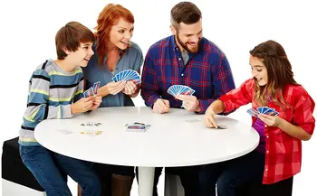 Mattel pusle ægte UNO Phase10 Familie Sjov Underholdning brætspil, Sjov Poker Spillekort i gaveæske Fase, Spil, legetøj