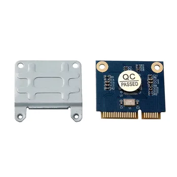 Mini PCIE-Kort Adapter PCI-e mpci-e-Dual TF SDHC, SDXC-Kortlæser Adapter PCI-E TIL TF Kort Understøtter Windows 7 / Vista / XP, Mac OS