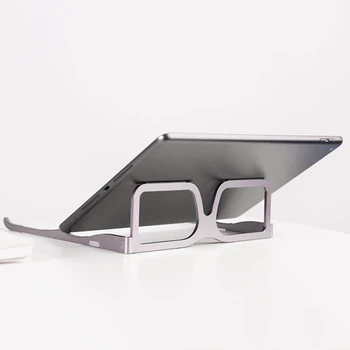 Universal Folde Laptop Stand Briller Design, Justerbar Notebook Indehaver Aluminium Legering Computer Løft Holderen Til Macbook, ipad