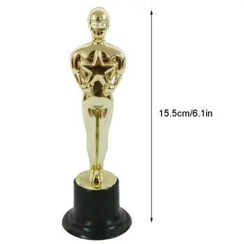 12Pcs Oscar-Statuette Skimmel Belønne Vinderne Fantastiske Trofæer i Ceremonier