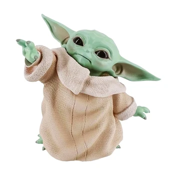 8cm Star Wars opgav designet Yoda Baby Samling Action Figur Toy PVC Bil dekoration Legetøj Dukke til børnenes Dag Julegave