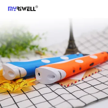 Myriwell 3D-pen rp 100 a med 20colors 100m diameter på 1,75 mm endeløse Børns kreative 3D maleri værktøjer bedste fødselsdagsgave