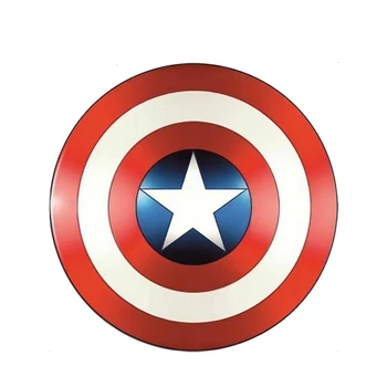Til Captain America Skjold Marvel Super Hero Bil Klistermærker Bil Vindue Kofanger Bærbar Vandtæt Vinyl Decal,13cm*13cm