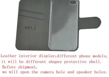 DIY Telefon taske Personlige brugerdefinerede foto Billede PU læder flip cover til Sony Xperia L1