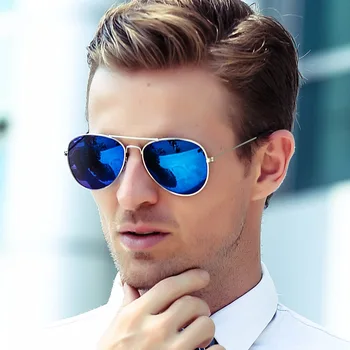 Blå pilot klart, kvinder luksus brand design eye solbriller 2018 damer vintage retro R3025 piger Luftfart mænd solbriller