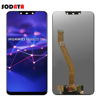 For Huawei mate 20 Lite LCD Skærm med Touch Screen Digitizer Assembly Sort Gratis Fragt
