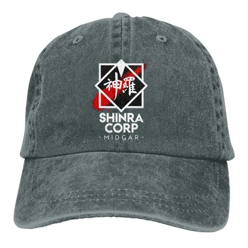Shinra Corp - Midgar Baseball Cap Mænd, Caps farver Kvinder Sommeren Snapback Final Fantasy rollespil videospil-serien Caps