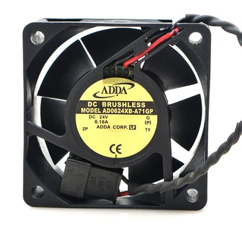 Den oprindelige ADDA AD0624XB-A71GP 24V 0.18 EN 6025 inverter server cooling fan