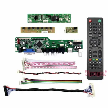 Yqwsyxl Kit til M215HW03 V. 1 V1 M215HW03 V. 2 V2 TV+HDMI+VGA+AV+USB-LCD-LED-skærm-Controller Driver yrelsen