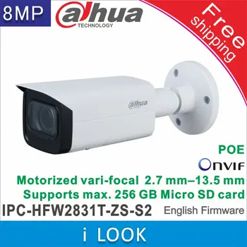 Gratis forsendelse Dahua IPC-HFW2431T-ZS-S2 4MP POE IR60M 2.7 mm 13,5 mm Motoriseret vari-focal Bullet Network IP-Kamera CCTV