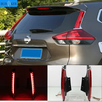 2STK Til Nissan X-trail T32-2019 Bil LED baglygte Bageste Kofanger Lys Bremse Lys Auto Pære Dekoration Lampe