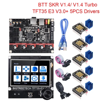 BIGTREETECH BTT SKR V1.4 SKR V1.4 Turbo 32Bit yrelsen TFT35 V3 E3.0 Touch Skærm Opgradere SKR V1.3 TMC2208 TMC2209 3D-Printer Dele
