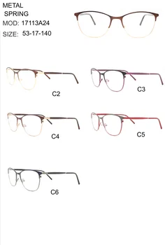 2019 Høj Kvalitet Kvinde, Cat Eye Briller Frame Mode Metal Recept Briller Nærsynethed Foråret Optisk Ramme 10stk/masse OCULOS