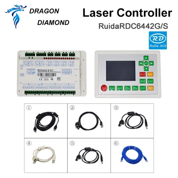 DRAGON DIAMANT Co2-Laser DSP-Controller System Ruida RDC6442G/S For Laser Cutting Machine Gravør og Høj Kvalitet