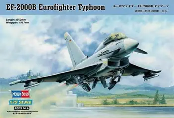 Hobbyboss 1/72 80265 EF-2000B Eurofighter Typhoon Model Kit