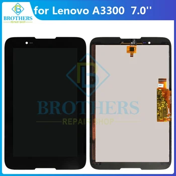 For Lenovo A3300 A3300T A3300-HV LCD Dispaly Forsamling LCD-Skærm Tablet PC Touch Screen Digitizer WiFi kun Fuld Montering Testet