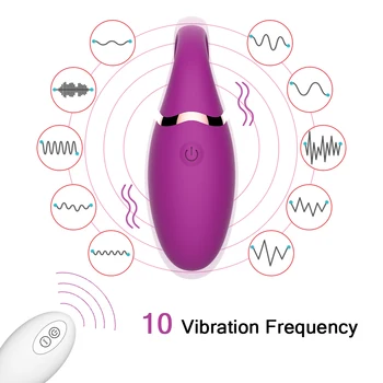 USB-Opladning Vibrerende Æg Klitoris Stimulator G Spot Vibratorer Trådløs Fjernbetjening Vaginal Kugler Sex Legetøj Til Kvinder Kegel Bold