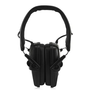 Taktisk elektronisk skydning jagt hovedtelefoner anti-støj lyd forstærkning øre protector sammenfoldelige hovedtelefoner med støjreduktion