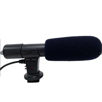 MIC-01 SLR-Kamera, Mikrofon, Fotografering, Video, Kamera, Stereo-Optagelse Mikrofon til DV Digital SLR-Kamera, Videokamera