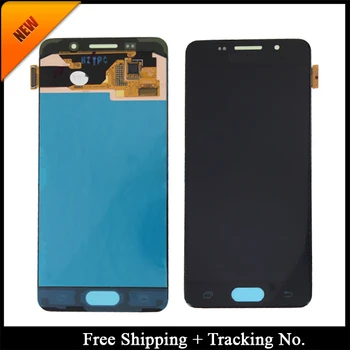 Testet Super AMOLED For Samsung A310 A3 2016 LCD-For Samsung A3 2016 A310-Display LCD-Skærm Touch Digitizer Assembly