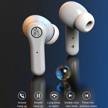 ANC Pro Bluetooth-V5.1 Wireless Vandtætte hovedtelefoner med Aktiv støjreduktion