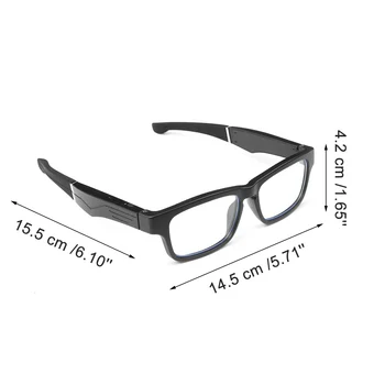 ANTI-BLÅ Linse Polariseret Smarte Briller bluetooth-5.0 Hovedtelefon Højttaler Anti UV-Stereo Øretelefoner Musik Briller Driver Briller