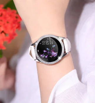 Nyeste KW20 Smart Ur Kvinder IP68 Vandtæt pulsmåling Bluetooth Til Fitness Armbånd Kvindelige Smartwatch